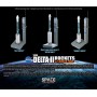 Delta II Rockets w/Launch Pads - 3 rockets by set DW56394