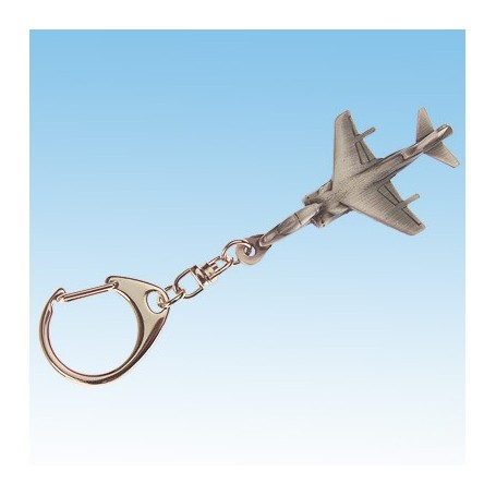Harrier GR7 Porte Clef - Key ring pewter 3D finition �tain - DJH CC010-23