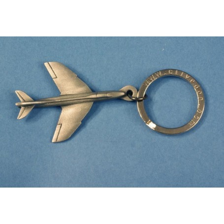 Hunter Porte Clef - Key ring pewter 3D finition �tain - DJH CC010-24