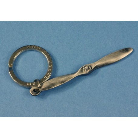 Propeller Porte Clef - Key ring pewter 3D finition �tain - D CC010-44
