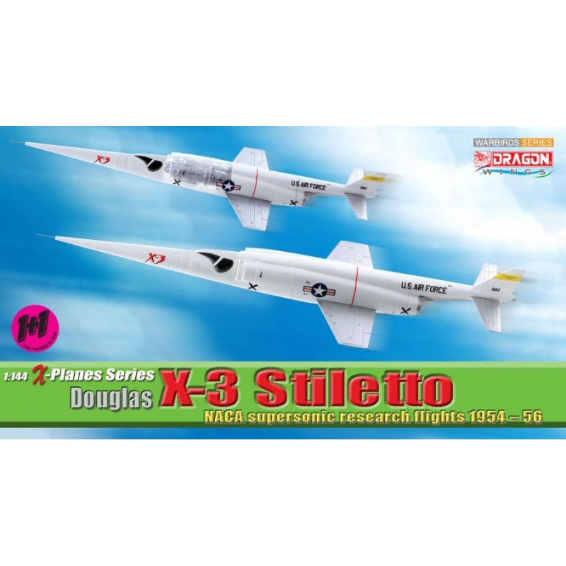 Maquette Avion Douglas X-3 Stiletto Suprsonique - Occasion, Modèle Rétro, Collecteur