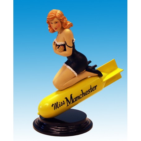 Miss Manchester B26 Marauder pinup - 1/6 cast resin 28cm . LTD 500 FP453