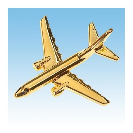 Noratlas Avion 3D doré 22k / pin's - DJH CC001-036