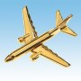 Noratlas Avion 3D doré 22k / pin's - DJH CC001-036