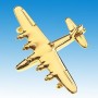 Sunderland Avion 3D doré 22k / pin's - DJH CC001-051