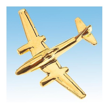 Messerschmitt 262 Avion 3D doré 22k / pin's - DJH CC001-122