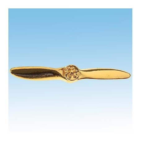 Propeller 3D doré 22k / pin's - DJH CC001-144