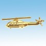 Puma Helicoptere 3D doré 22k / pin's - DJH CC001-197