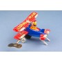 Looping action Biplane former toy WP601491