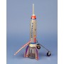 Space rocket former toy/ Fus�e spatiale jouet tole : H38cm WP6016199