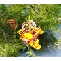 Biplan Former Tree ornament - jouet tole à suspendre WP601946