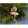 Zeppelin Former Christmas Tree / jouet tole � suspendre - 9x2cm  WP601956