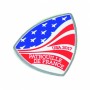 gomme Tournée Américaine - Patrouille de France- PAF - Ecusson patch US-PAF