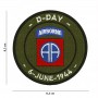 D-Day 82ND Airborne - Ecusson patch 8,30cm 442306-3298