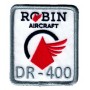 Robin DR-400  - Ecusson patch 7cm patch1144