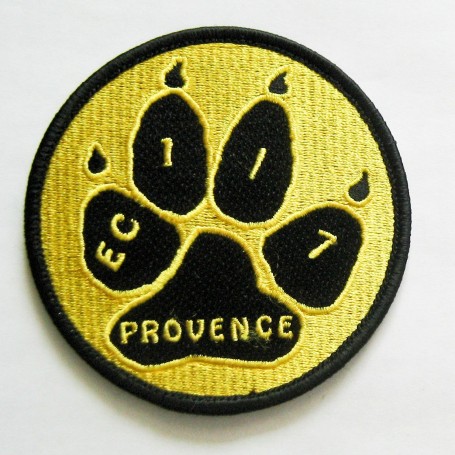 Tiger path macaron - ec1/7 Provence - Ecusson patch 9cm Patch1125