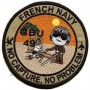 patch 'No capture, no problem' - Marine Nationale - macaron Patch1124