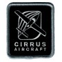 Embroidered patch - CIRRUS Aircraft  - Patche Brodé patch1108