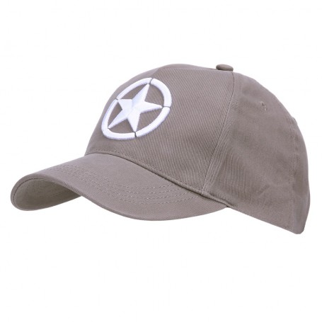 casquette Allied Star WWII - grise - 3D 215120-281_3
