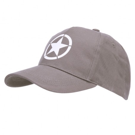 casquette Allied Star WWII - grise 215151-279-3