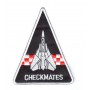 CHECKMATES F-14 Tomcat - Ecusson patch 9,5cm Patch1132