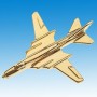 Pin's 3D doré 24ct Sukhoi Su-22  Fitter CC001-161