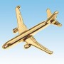 Pin’s 3D doré 24ct Airbus A320 CC001-6