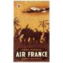 Affiche Air France Afrique Occidentale-Équatoriale, V.Guerra 1948 MAF029