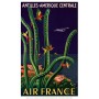 Affiche Air France Antilles-Amérique Centrale, L.Boucher 1948 MAF031