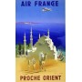 Affiche Air France Proche Orient, J.Even 1950 MAF045