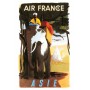 Affiche Air France Asie, A.Golven 1950 MAF309
