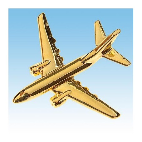 Pin’s 3D doré 24ct Boeing 737-700 CC001-35