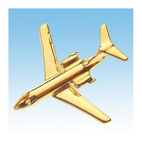 Pin's 3D doré 24ct Douglas DC9/MD80 CC001-055