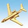 Pin's 3D doré 24ct Douglas DC9/MD80 CC001-055