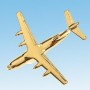 Pin's 3D doré 24ct Airbus A400M Atlas CC001-11