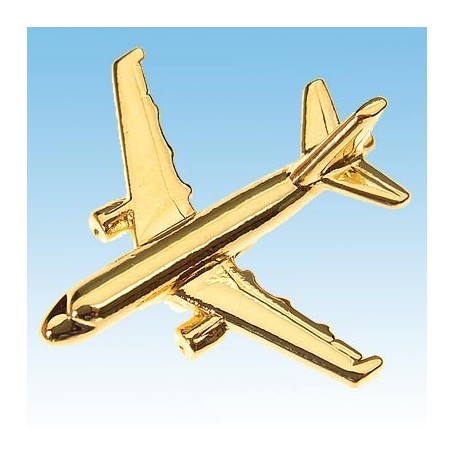 Pin’s 3D doré 24ct Airbus A319 CC001-5