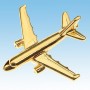 Pin’s 3D doré 24ct Airbus A319 CC001-5