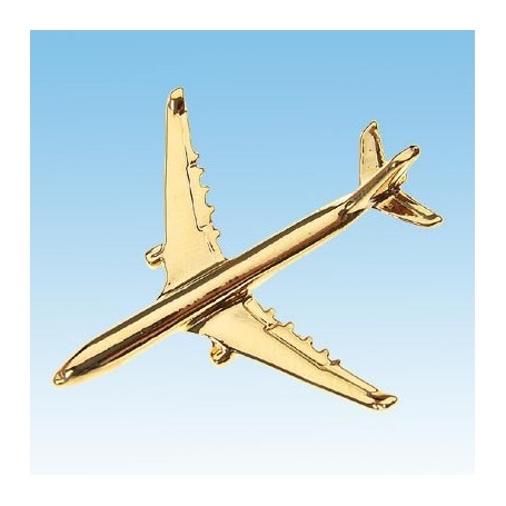 Pin’s 3D doré 24ct Airbus A330 CC001-8
