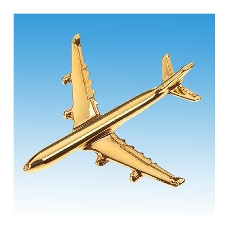 Pin’s 3D doré 24ct Airbus A340 CC001-9