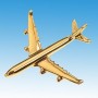 Pin’s 3D doré 24ct Airbus A340 CC001-9