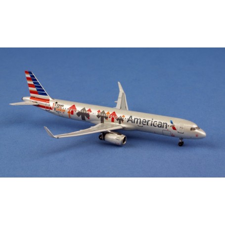 maquette avion - American Airbus A321 N162AA "Stand Up To Cancer" AC419695