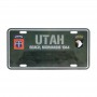 WWII license plate Utah beach 1944 415141-607