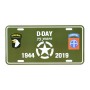 Plaque immatriculation D-Day 75th 415140-9002