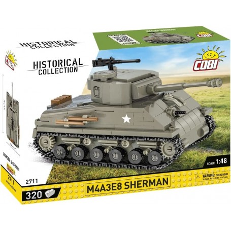Sherman M4A3E8 – tank – Cobi 2711 COBI-2711