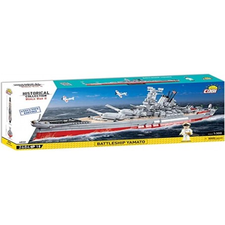 cuirassé Yamato – naval – Cobi 4832 COBI-4832