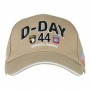 D-Day 75th striped visor cap 215080-B