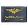 Maverick Pete MITCHELL name patch - PVC 8cm TG-Maverick