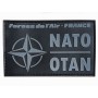 Top Gun Instructeur - patch PVC 8cm OTAN-France