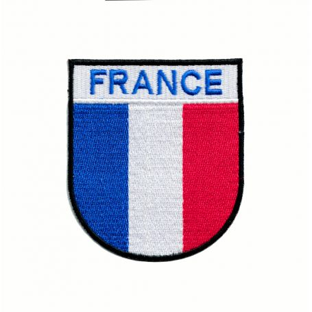 Embroidered patch - France Patche 7 x 6cm FS014