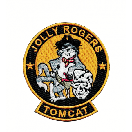 Jolly Rogers - TOMCAT - Ecusson patch 8x9cm Patch-Jolly-Rogers